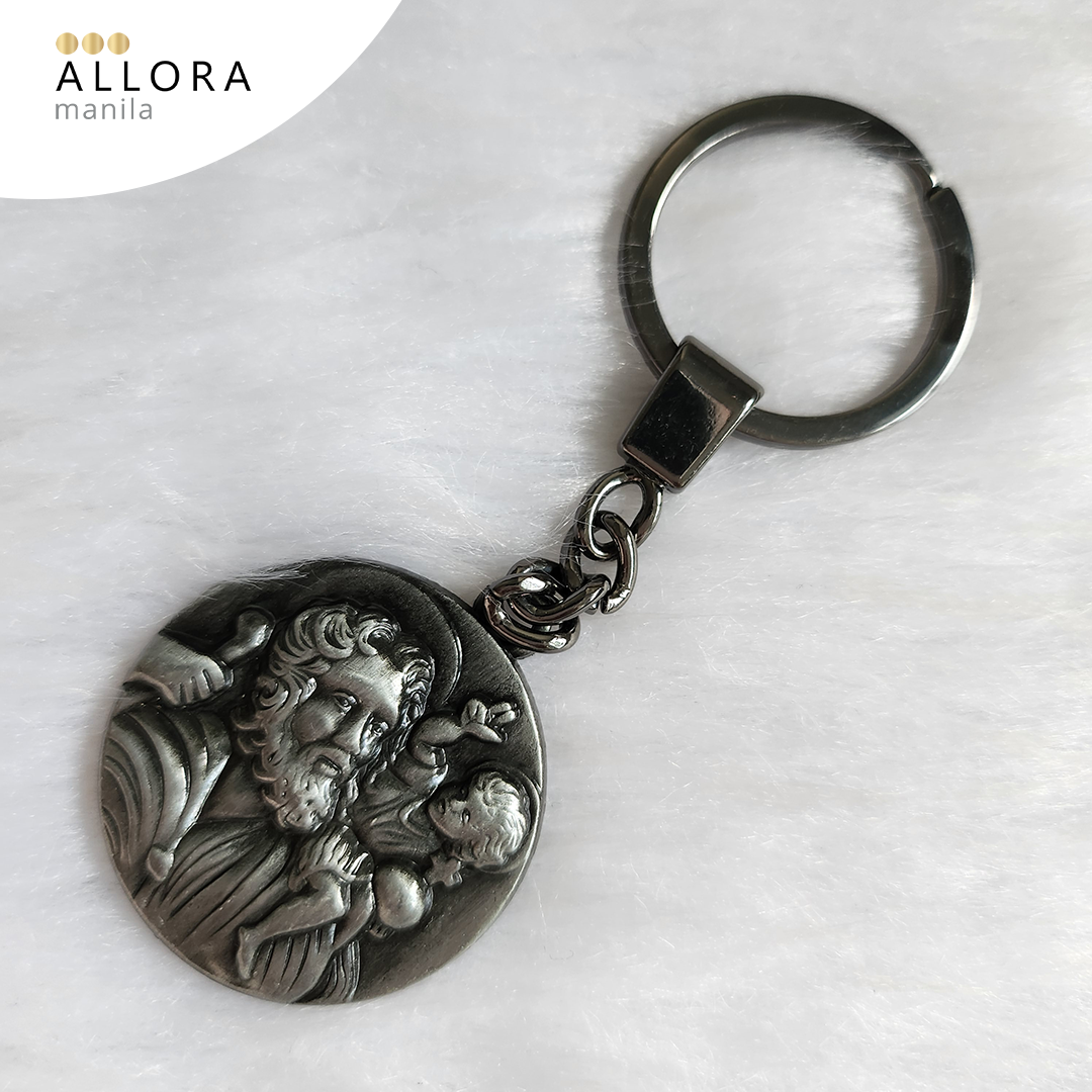 St Christopher Keychain