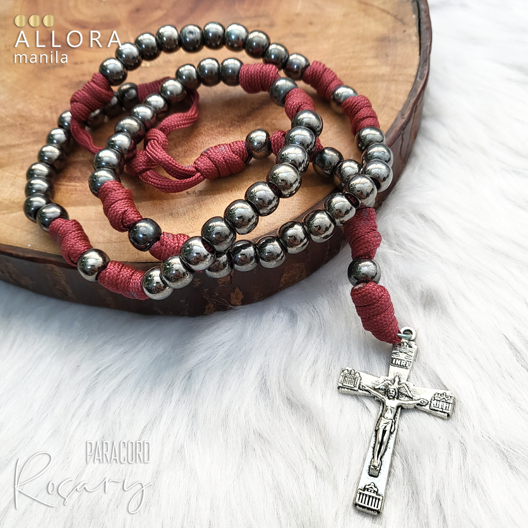 Mens paracord sale rosary