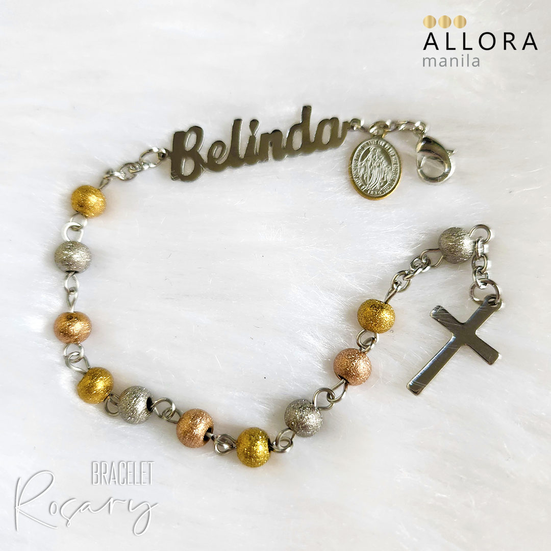 Stainless Bracelet Rosary